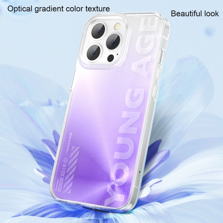 For iPhone 13 Pro WEKOME Gorillas Gradient Colored Phone Case (Purple) - iPhone 13 Pro Cases by WK | Online Shopping UK | buy2fix