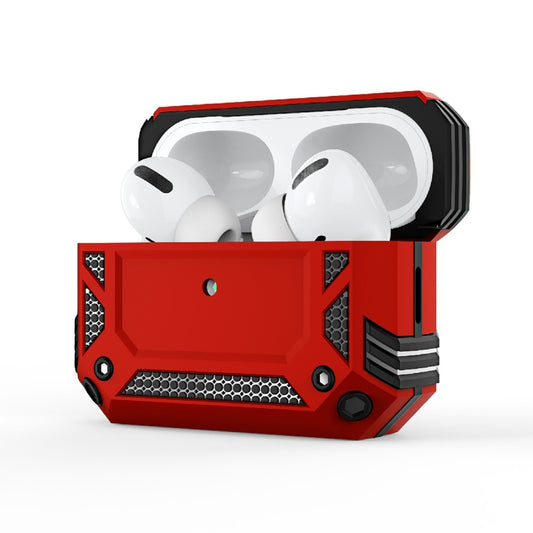 Armor Four-corner Shockproof Earphone Protective Cover For AirPods Pro 2(Red) by buy2fix