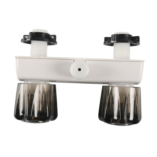 A7616-01 Doppelknopf RV Duscharmatur Ventilumsteller (Braun)