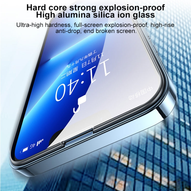For iPhone 14 Plus WEKOME 9D Curved Frosted Tempered Glass Film - iPhone 14 Plus Cases by WK | Online Shopping UK | buy2fix
