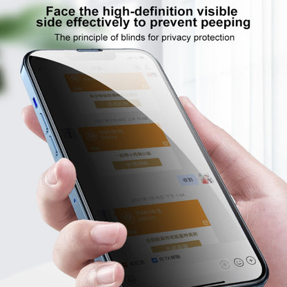 For iPhone 12 / 12 Pro WEKOME 9D Curved Privacy Tempered Glass Film - iPhone 12 / 12 Pro Tempered Glass by WK | Online Shopping UK | buy2fix