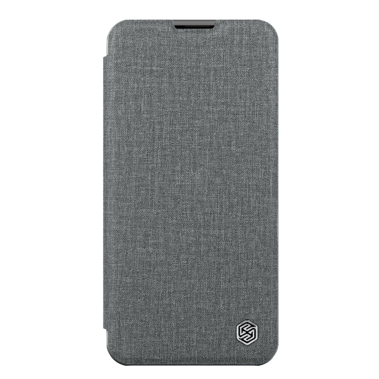 For iPhone 14 Plus  NILLKIN QIN Series Pro Leather Phone Case(Grey) - iPhone 14 Plus Cases by NILLKIN | Online Shopping UK | buy2fix