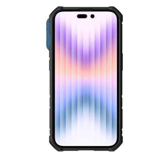For iPhone 14 Pro NILLKIN CamShield Armor Pro Magnetic Phone Case(Blue) by NILLKIN