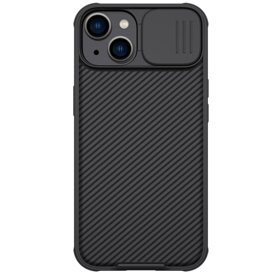 Pour iPhone 14 NILLKIN CamShield Pro Étui de protection pour téléphone (Noir)
