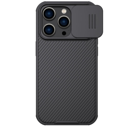 For iPhone 14 Pro Max NILLKIN CamShield Pro Protective Phone Case(Black) - iPhone 14 Pro Max Cases by NILLKIN | Online Shopping UK | buy2fix