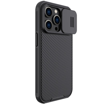 For iPhone 14 Pro Max NILLKIN CamShield Pro Protective Phone Case(Black) - iPhone 14 Pro Max Cases by NILLKIN | Online Shopping UK | buy2fix
