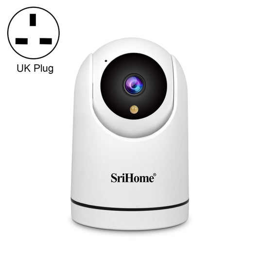 SriHome SH042 2.0MP 1080P HD AI WiFi Pan-tilt Surveillance Camera(UK Plug) - Security by SriHome | Online Shopping UK | buy2fix