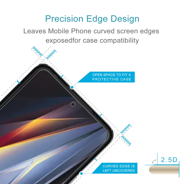 For TECNO Pova Neo 2 50pcs 0.26mm 9H 2.5D Tempered Glass Film - Tecno Tempered Glass by buy2fix | Online Shopping UK | buy2fix