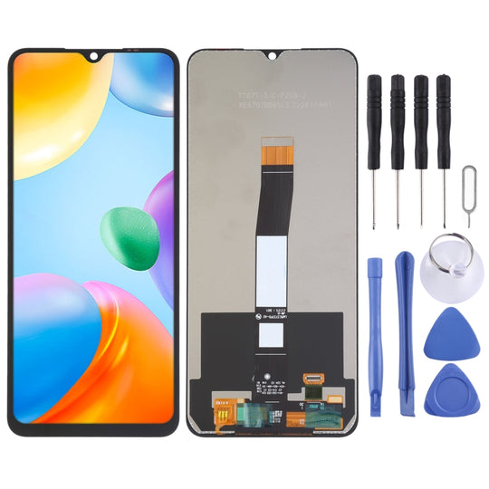 TFT-LCD-Bildschirm und Digitizer-Vollmontage für Xiaomi Redmi 10C/Redmi 10 India