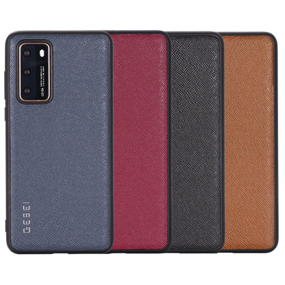 For Huawei P40 Pro GEBEI Full-coverage Shockproof Leather Protective Case(Black) - Huawei Cases by GEBEI | Online Shopping UK | buy2fix