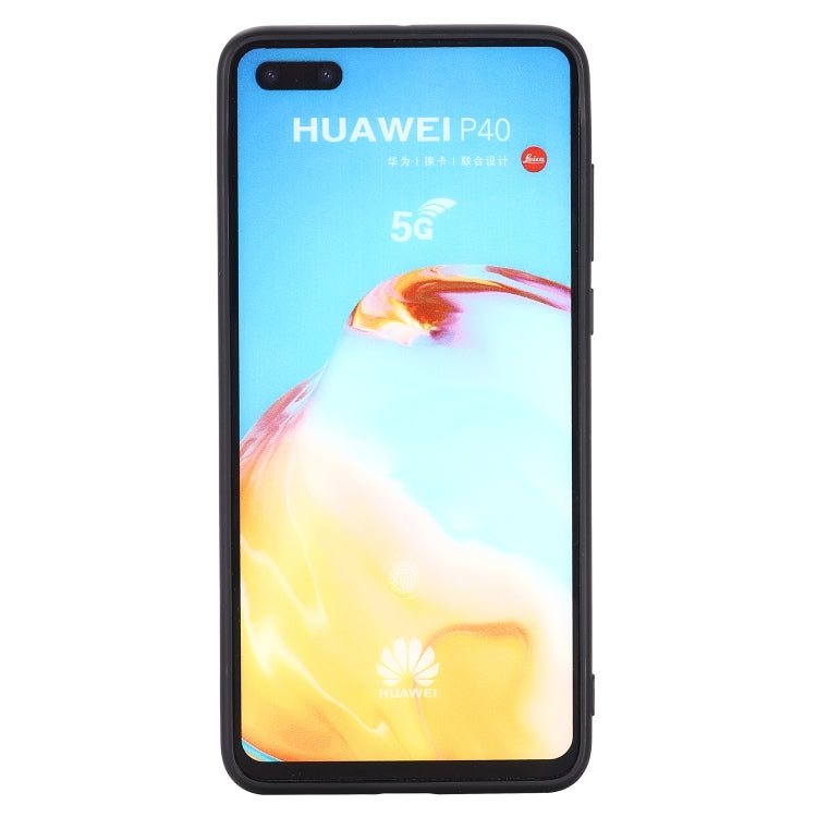 For Huawei P40 Pro GEBEI Full-coverage Shockproof Leather Protective Case(Blue) - Huawei Cases by GEBEI | Online Shopping UK | buy2fix