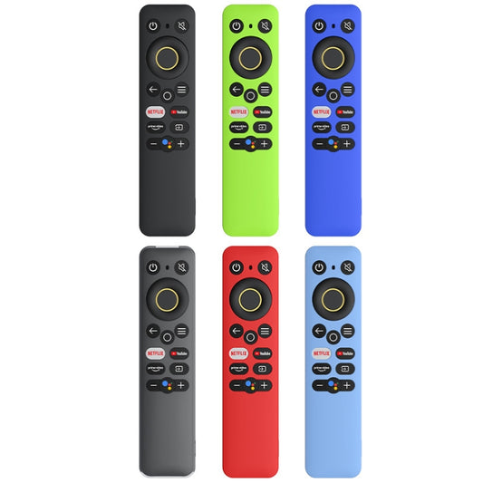 For Realme TV 30 inch / 40 inch Solid Color Silicone Protective Cover(Black) by buy2fix