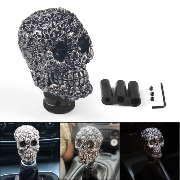 Car Skull Manual Shift Lever Gear Head(Black) - In Car by buy2fix | Online Shopping UK | buy2fix