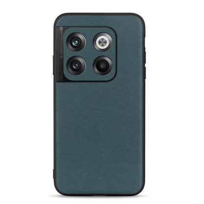 For OnePlus Ace Pro / 10T Lambskin Texture Genuine Leather Phone Case(Green) - Mobile Accessories by buy2fix | Online Shopping UK | buy2fix