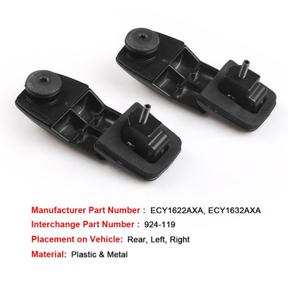 For Mazda Tribute 2001-2006 Car Rear Tailgate Window Glass Hinges ECY1622AXA - In Car by buy2fix | Online Shopping UK | buy2fix