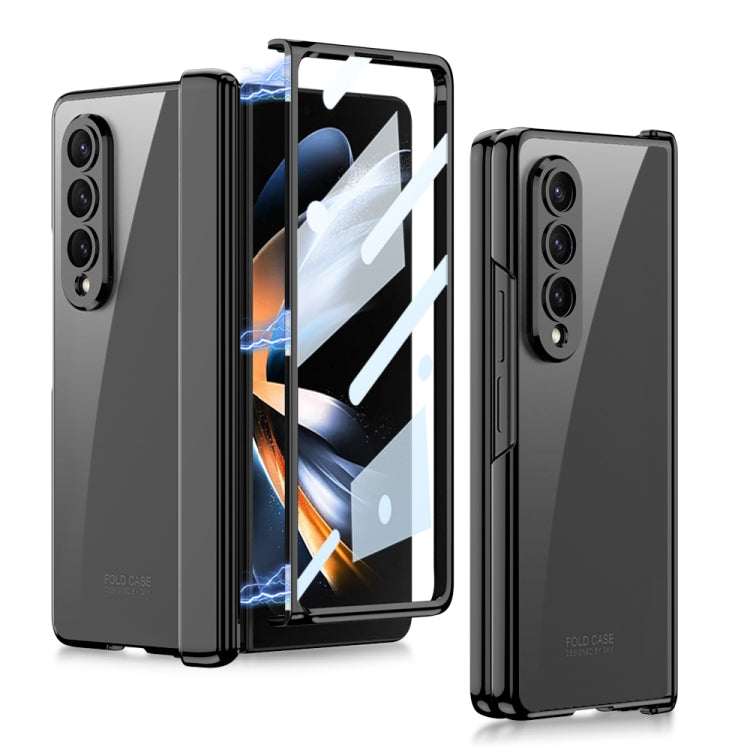 For Samsung Galaxy Z Fold4 GKK Integrated Magnetic Hinged Phantom Phone Case(Black) - Galaxy Z Fold4 5G Cases by GKK | Online Shopping UK | buy2fix