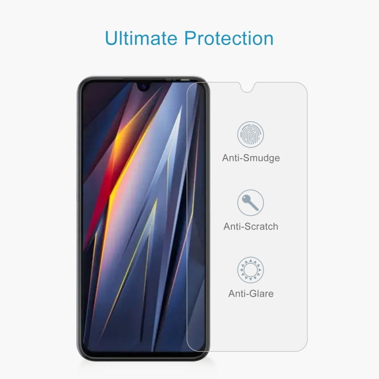 For TECNO Pova 4 Pro 50pcs 0.26mm 9H 2.5D Tempered Glass Film by buy2fix