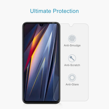 For TECNO Pova 4 Pro 50pcs 0.26mm 9H 2.5D Tempered Glass Film by buy2fix