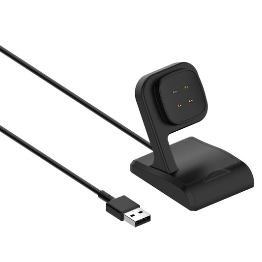 For Fitbit Versa4 / Sense2 Vertical Magnetic Charger Holder with Chip Protection Support Fast Charging by buy2fix