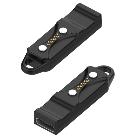 For Polar Pacer / Polar Pacer Pro ST-005 Type-C Port Magnetic Watch Charging Adapter by buy2fix