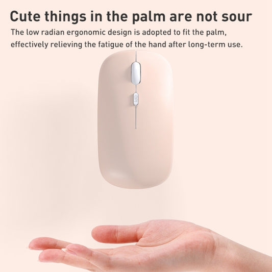 FOREV FVW312 1600dpi Bluetooth 2.4G Wireless Dual Mode Mouse(Pink) by buy2fix