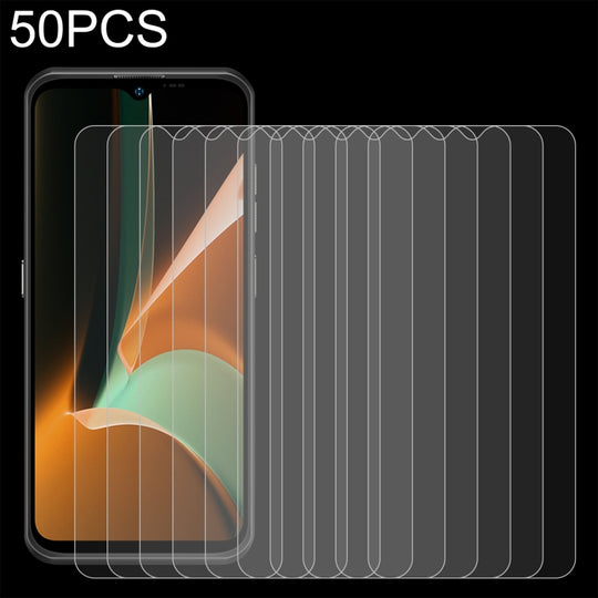 For Ulefone Armor 17 Pro 50pcs 0.26mm 9H 2.5D Tempered Glass Film