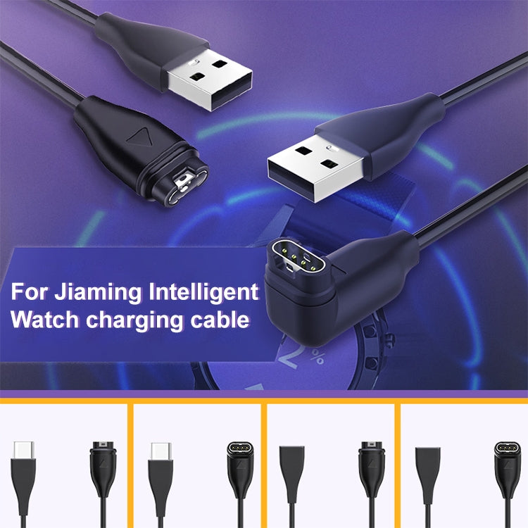 For Garmin Watch Charging Cable, USB-C / Type-C to Straight - Smart Wear by buy2fix | Online Shopping UK | buy2fix