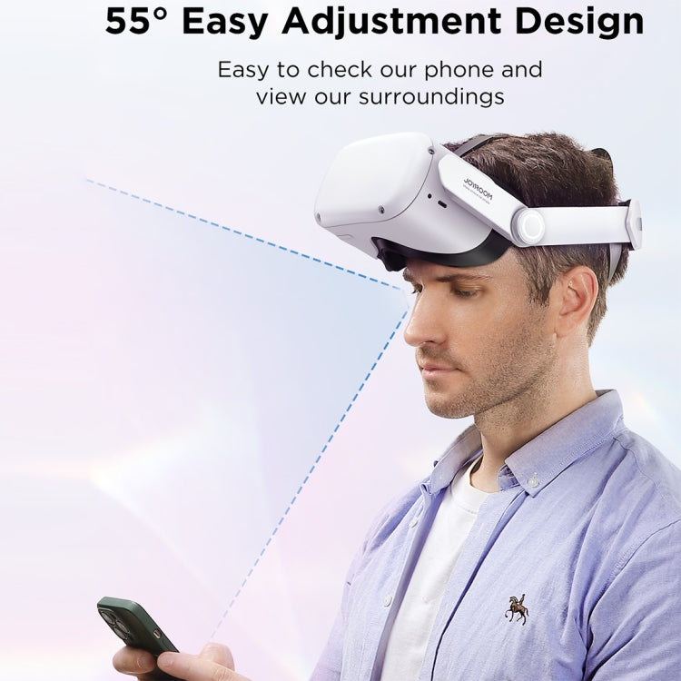 JOYROOM JR-QS1 For Oculus Quest 2 Adjustable VR Glasses Comfort Head Strap - Consumer Electronics by buy2fix | Online Shopping UK | buy2fix