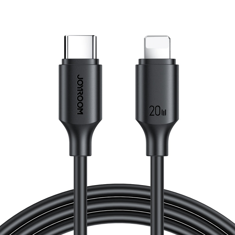 JOYROOM S-CL020A9 20W USB-C/Type-C to 8 Pin Fast Charging Data Cable, Length:0.25m(Black) - 2 in 1 Cable by JOYROOM | Online Shopping UK | buy2fix