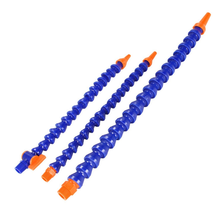 3/8 inch 40cm Adjustable Plastic Flexible Water Oil Cooling Hose With Switch by buy2fix