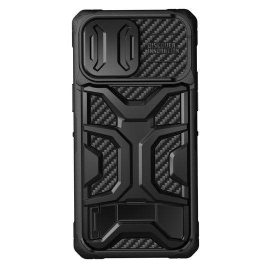 For iPhone 14 Pro Max NILLKIN Sliding Camera Cover Design TPU + PC Phone Case(Black)