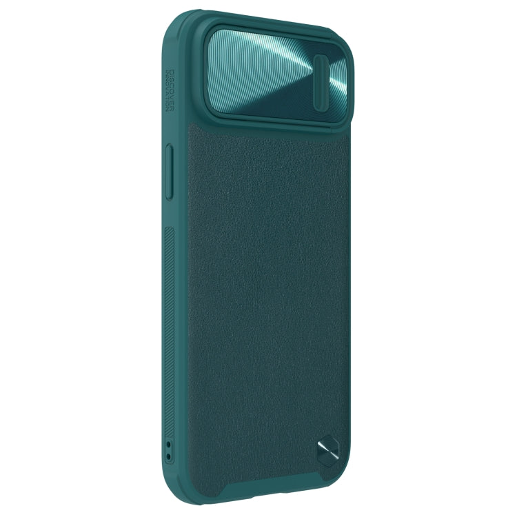 For iPhone 14 NILLKIN PC + TPU Magnetic Phone Case(Green) - iPhone 14 Cases by NILLKIN | Online Shopping UK | buy2fix