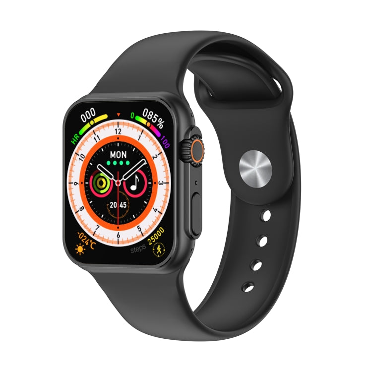 W8 Ultra 2.02 inch TFT Screen Smart Watch, IP68 Waterproof Support Heart Rate & Blood Oxygen Monitoring / Multiple Sports Modes(Black) - Smart Wear by buy2fix | Online Shopping UK | buy2fix