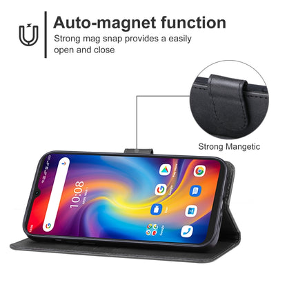 For UMIDIGI G1 Max Leather Phone Case(Black) - More Brand by buy2fix | Online Shopping UK | buy2fix