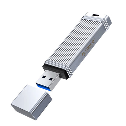 ORICO USB Flash Drive, Read: 100MB/s, Write: 50MB/s, Memory:64GB, Port:USB-A(Silver) - USB Flash Drives by ORICO | Online Shopping UK | buy2fix