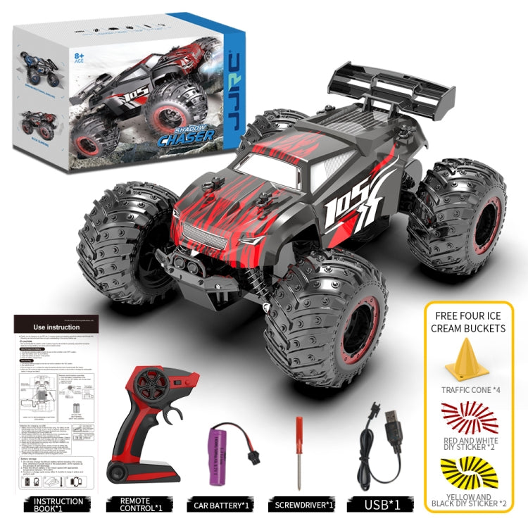 JJR/C Q105 2.4G RC Electric Climbing Off-Road Vehicle(Black Red) - RC Cars by JJR/C | Online Shopping UK | buy2fix