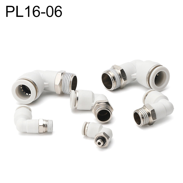 PL16-06 LAIZE PL Elbow Pneumatic Quick Fitting Connector -  by LAIZE | Online Shopping UK | buy2fix