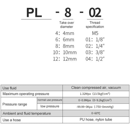 PL6-02 LAIZE Nickel Plated Copper Trachea Quick Fitting Twist Swivel Elbow Lock Female Connector -  by LAIZE | Online Shopping UK | buy2fix