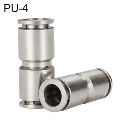 PU-4 LAIZE Nickel Plated Copper Straight Pneumatic Quick Fitting Connector -  by LAIZE | Online Shopping UK | buy2fix