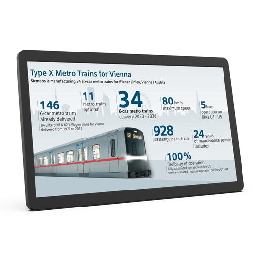 HSD1493T 14 inch IPS Display Advertising Machine RK3576S 4GB+32GB(Black) by buy2fix