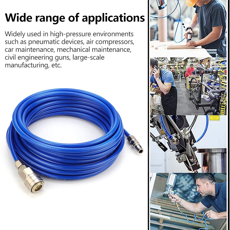 LAIZE High Pressure Flexible Polyurethane Pneumatic Tubing with Connector, Specification:12x8mm, 10m -  by LAIZE | Online Shopping UK | buy2fix