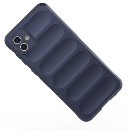 For Samsung Galaxy A04 4G Magic Shield TPU + Flannel Phone Case(Light Blue) by buy2fix