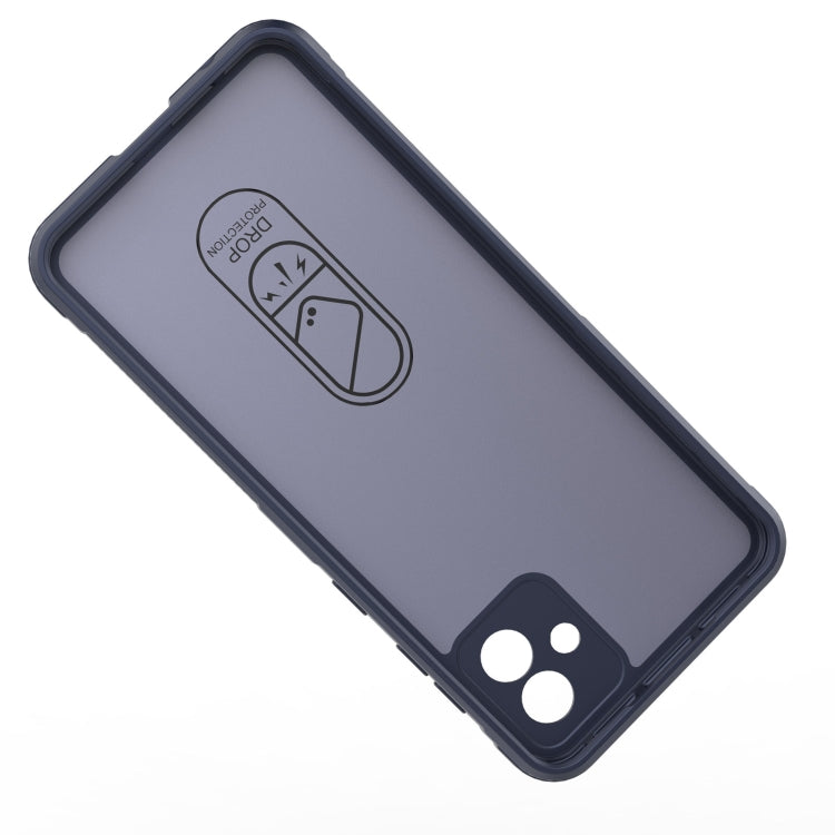 For Samsung Galaxy A04 4G Magic Shield TPU + Flannel Phone Case(Dark Green) - Galaxy Phone Cases by buy2fix | Online Shopping UK | buy2fix