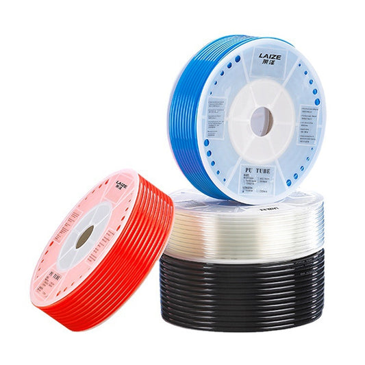 LAIZE Pneumatic Compressor Air Flexible PU Tube, Specification:12x8mm, 88m(Transparent) by LAIZE