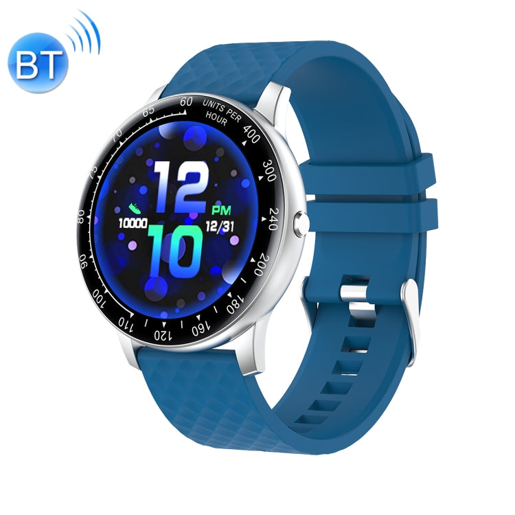 Ochstin 5H30 1.28 Inch HD Round Screen Silicone Strap Smart Sports Watch(Lake Blue) - Smart Wear by OCHSTIN | Online Shopping UK | buy2fix