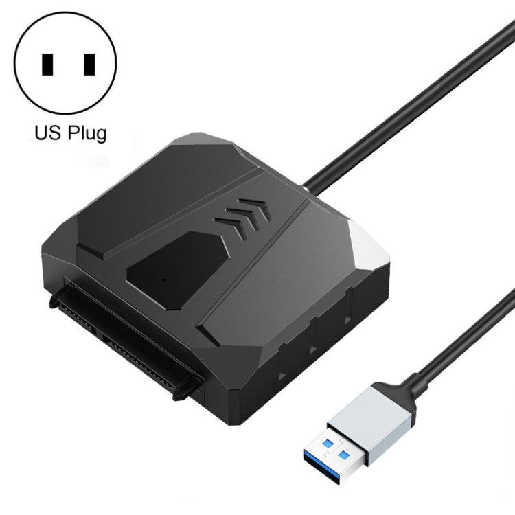 ORICO UTS2 USB 3.0 2.5-inch SATA HDD Adapter with 12V 2A Power Adapter, Cable Length:0.3m(US Plug) - USB to IDE / SATA by ORICO | Online Shopping UK | buy2fix