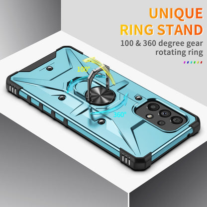 For Samsung Galaxy A13 4G / 5G / A23 Ring Holder Phone Case(Grey) by buy2fix