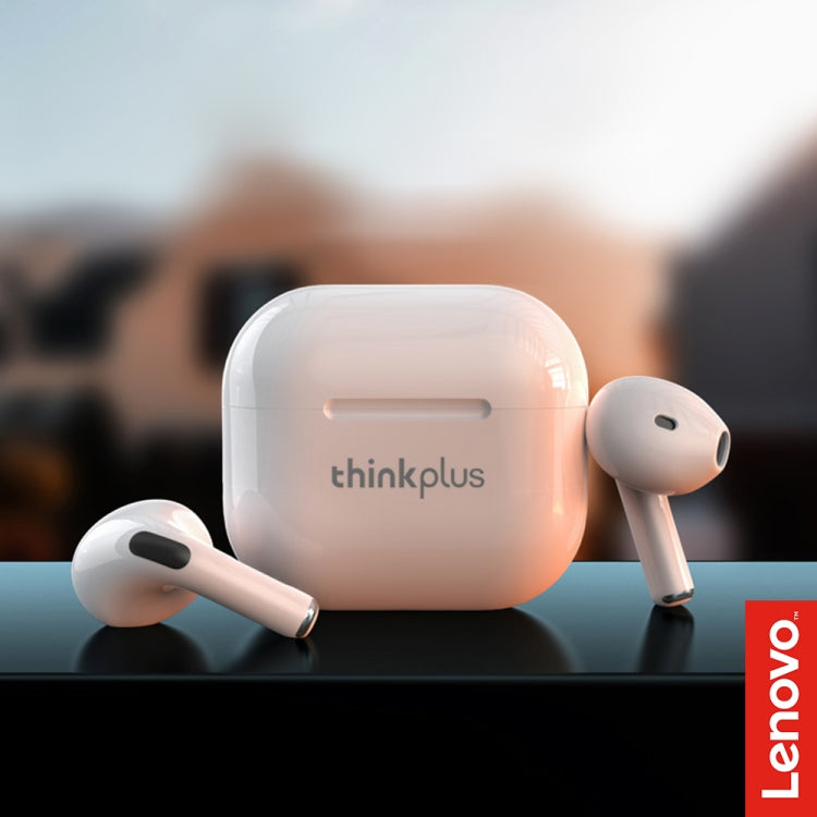 Lenovo LP40 TWS Wireless Bluetooth 5.1 Noise Reduction Earphone(White) - TWS Earphone by Lenovo | Online Shopping UK | buy2fix