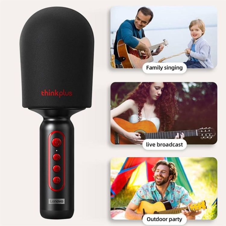 Lenovo ThinkPlus M1 Wireless Handheld Microphone Karaoke Speaker(Black) - Consumer Electronics by Lenovo | Online Shopping UK | buy2fix