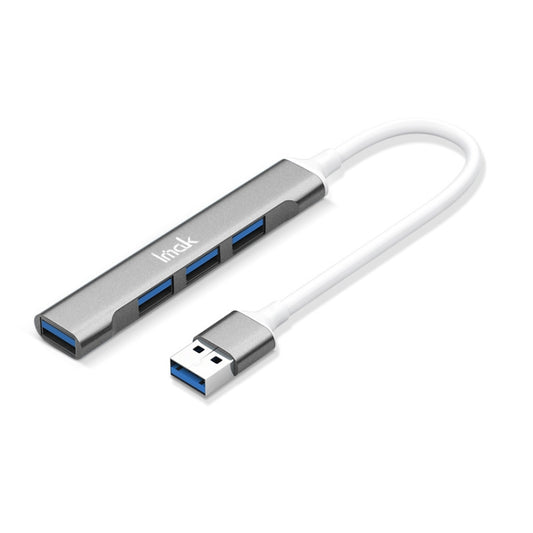 imak 4 in 1 Multifunctional Docking Station HUB, Interface:USB(Grey) by imak